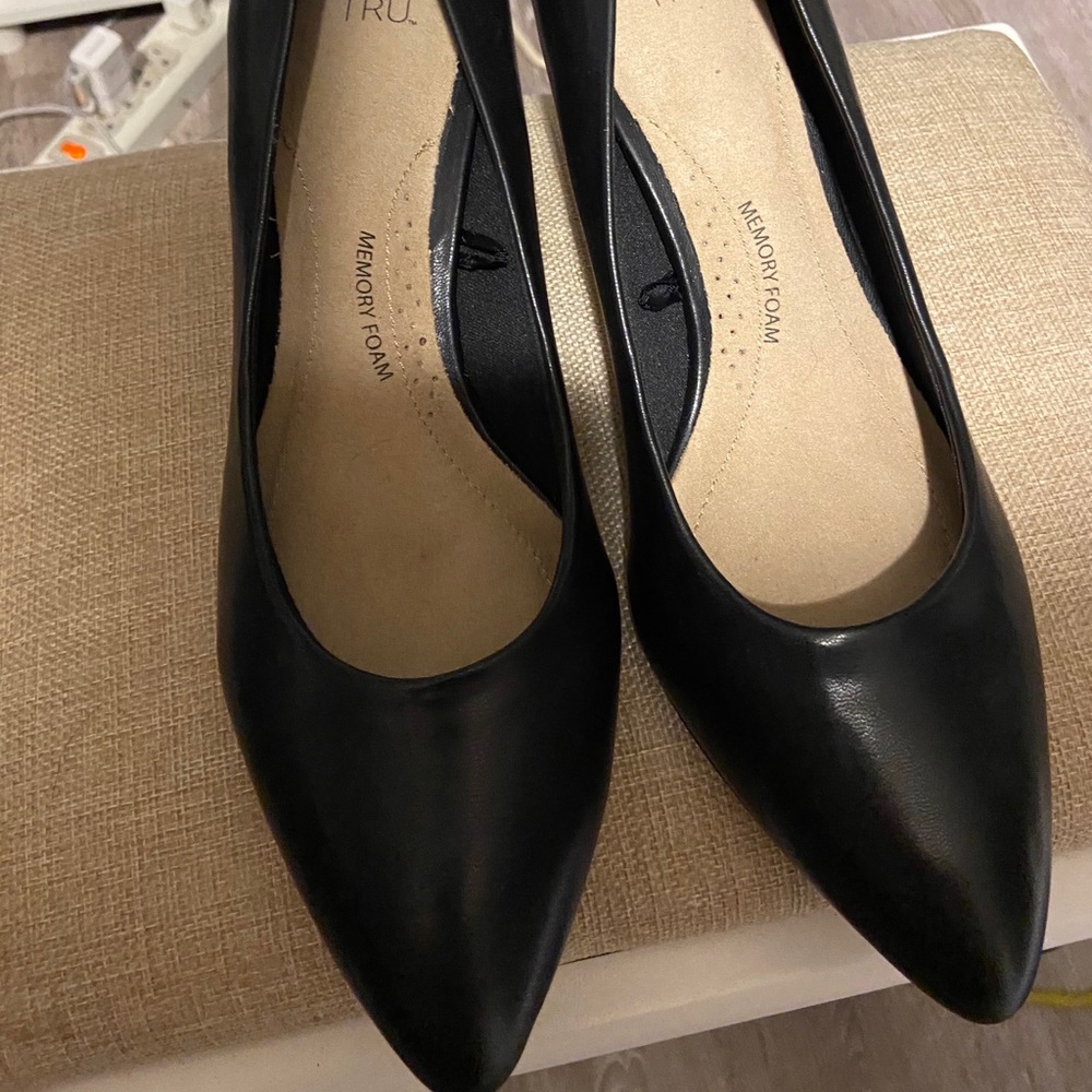 Black heels